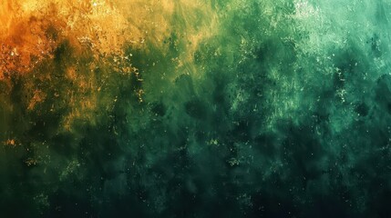 close up of a green and yellow water surface