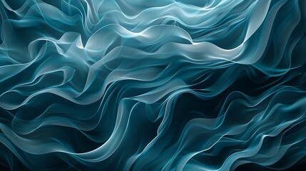 Obraz premium Panorama header with abstract organic lines as wallpaper