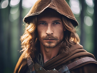 A man with Robin Hood fashion