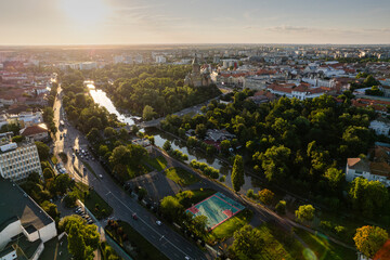 Timisoara, Romania, view from above