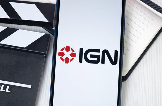 New York, USA - 30 June 2024: IGN Logo or Icon on Phone Screen