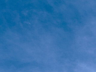 blue sky with clouds