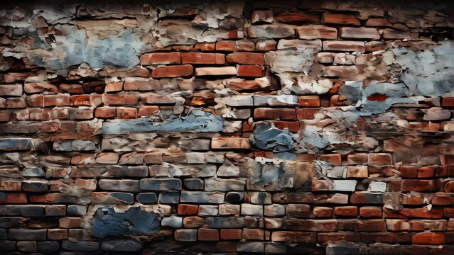 Wall texture of sharp stone bricks tiles background
