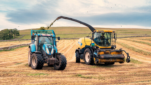 Bringing the silage in - Hay Making
