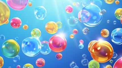 A fun and interactive game app where the user has to pop as many virtual bubbles as they can within a time limit with e and playful animations