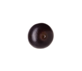 Fresh ripe acai berry isolated on white
