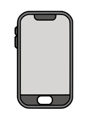 mobile phone icon image illustration design