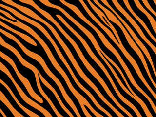 tiger skin texture background. illustration.