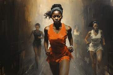 Fototapeta premium Modernism Calligraphy Spirituality