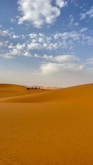 sand dunes in the desert