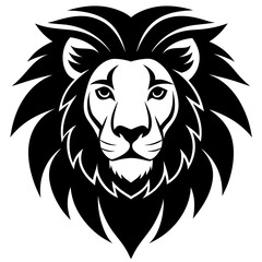 Obraz premium lion head illustration
