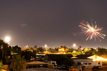 Private parties celebrating the 4th of july in Mesa AZ