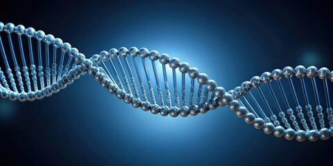 of DNA double helix forming, genetics, science, biology, structure, molecule, spiral, genetic code, chromosomes