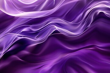 Obraz premium A purple fabric with a wave pattern
