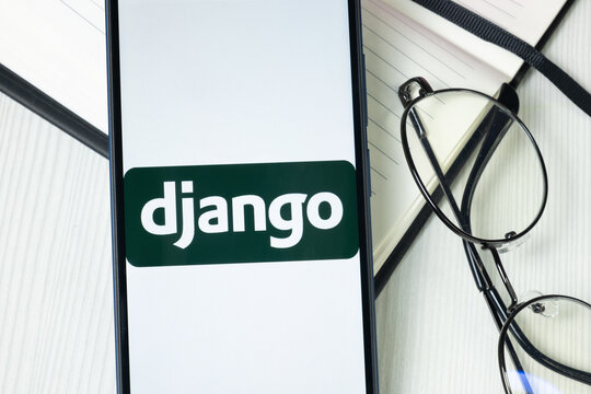 New York, USA - 30 June 2024: django Logo or Icon on Phone Screen