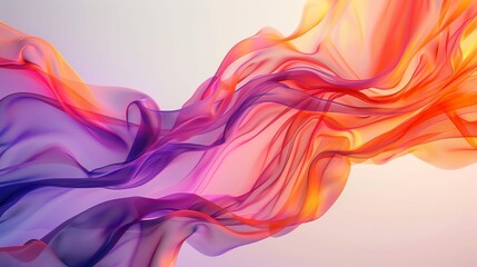 Fototapeta premium A colorful, flowing colors gradient background