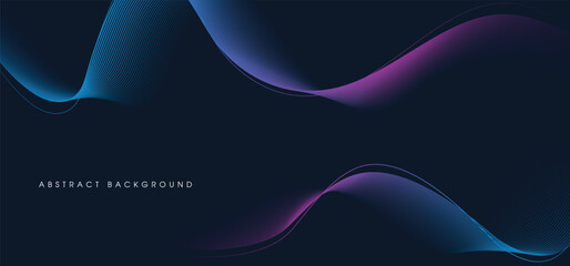 The Abstract background with the colorful color and digital technology design