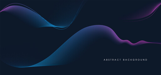 The Abstract background with the colorful color and digital technology design