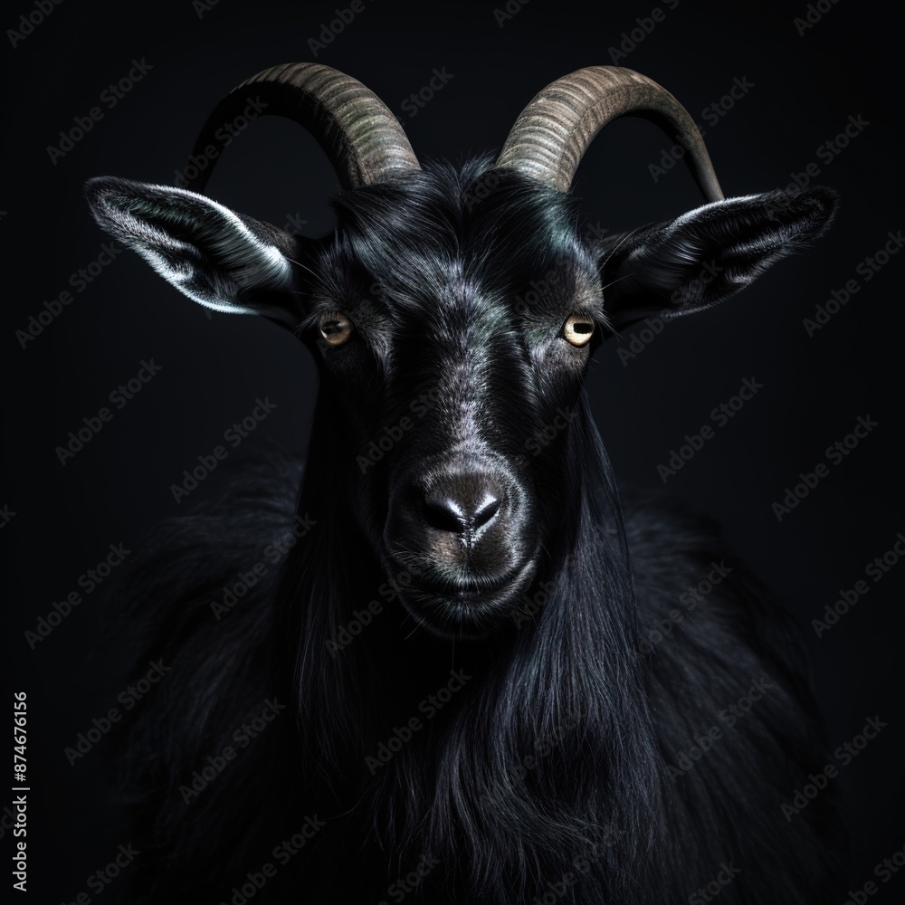 Canvas Prints portrait of a goat