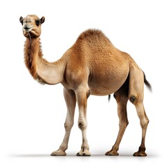 camel isolated on white