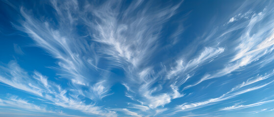 the vast sky and beautiful atmosphere