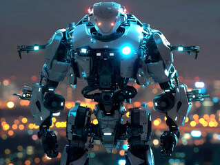 Naklejka premium Future Robot