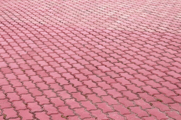 Brick block red pink texture with seamless patterns abstract colorful floor background