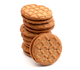 Creamy Round Peanut Butter Sandwhich Biscuit Cookies