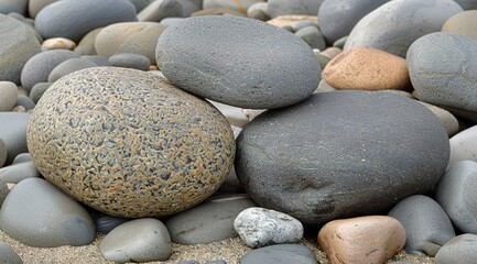 stones on the beach