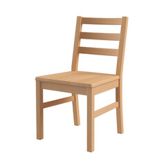Chair isolate on transparent png.
