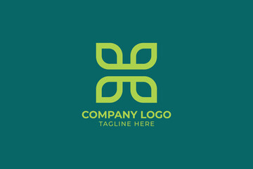 letter CC floral iconic butterfly logo, letter CC X flower beauty, fashion, cosmetics, spa, iconic abstract logo, 