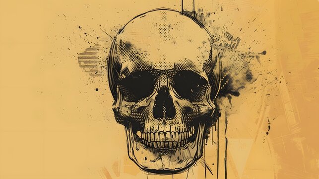 skull sketch