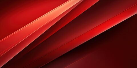 Dynamic Red Geometric Abstract Background with Light and Shadow Effects