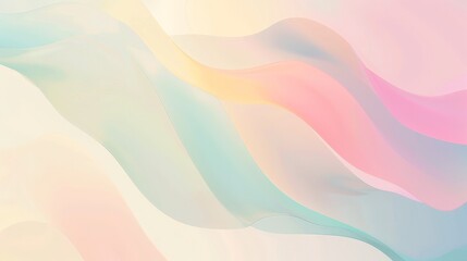 Obraz premium A minimalist background with soft pastel gradients, creating a subtle and elegant backdrop suitable for various design purposes.