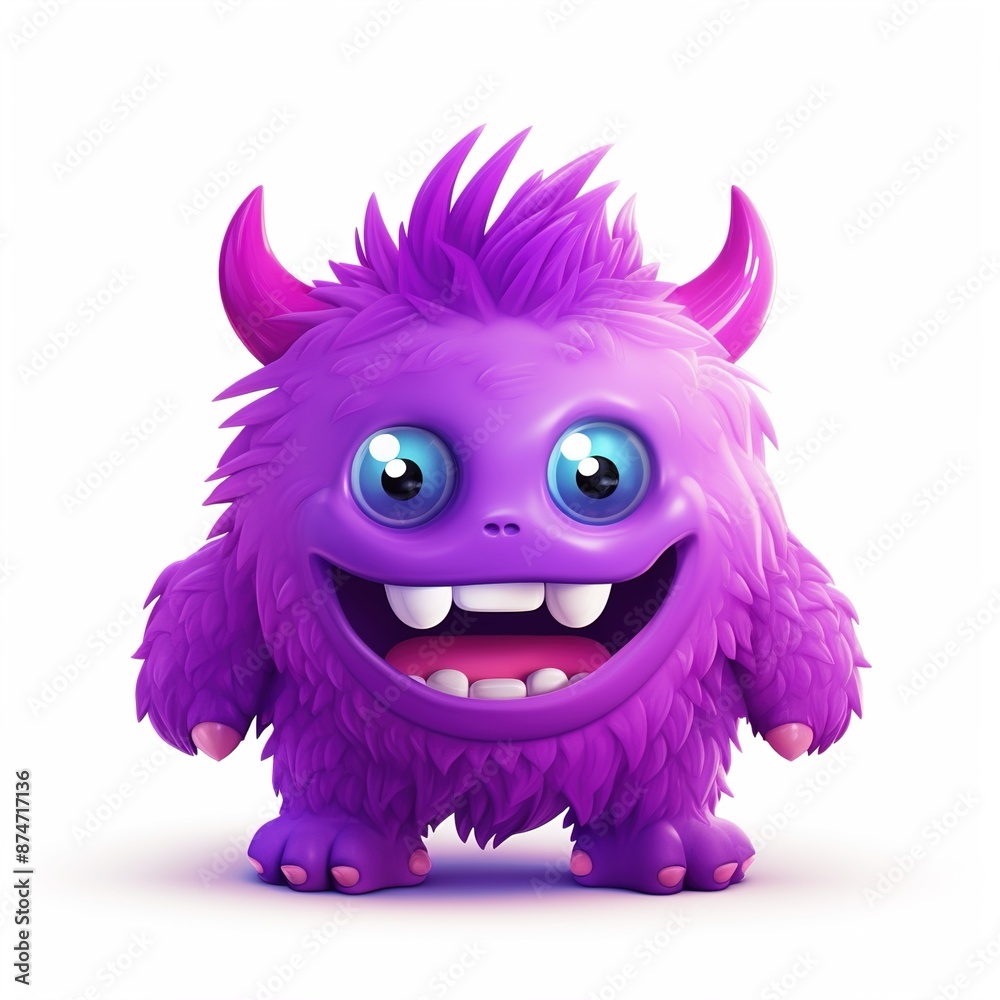 Canvas Prints cartoon monster