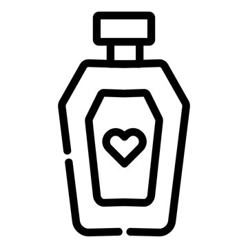 recommend clip art: perfume Line Icon