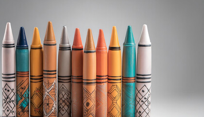 Vibrant Crayon Colors