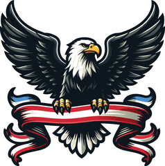 eagle clip art vector illustration