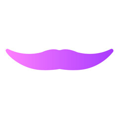 moustache Gradient icon