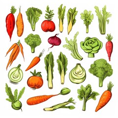 collection of vegetables