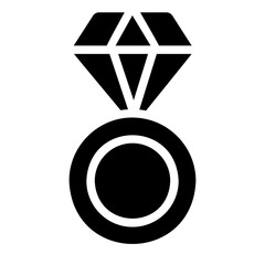 diamondring Solid icon
