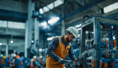 Heavy Industry Workers.	