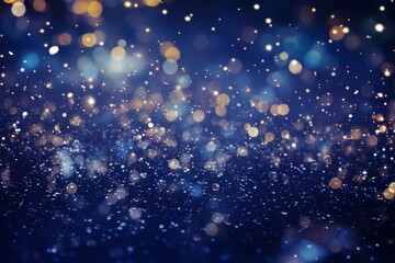 A festive abstract background illustration with bright confettilike dots scattered across a light pink canvas