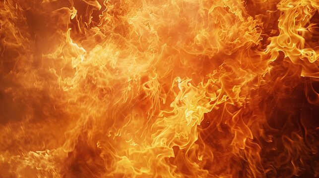 Stunning shot close up of a firestorm with perfect composition