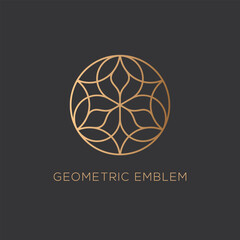 Geometric emblem