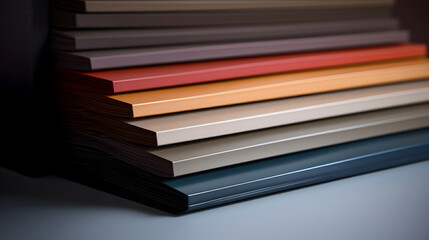 Stack of Colorful Books