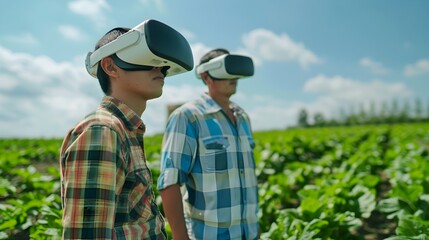 Futuristic Farmer Using Virtual Reality to Plan Crop Rotation for Smart Agriculture
