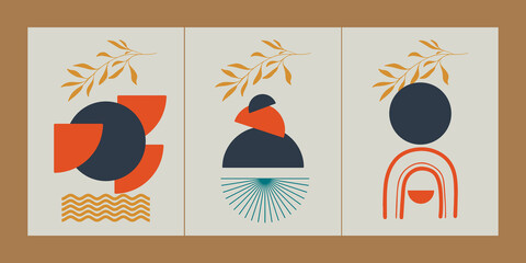 Abstract art for decoration and collection, printable and easy to edit