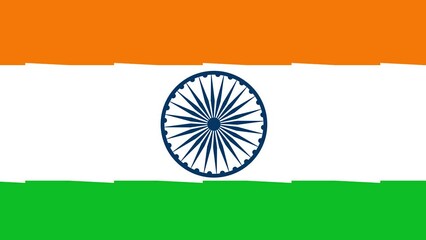 Happy independence day of India celebration on August 15 , Happy Independence Day design with and Ashoka Wheel