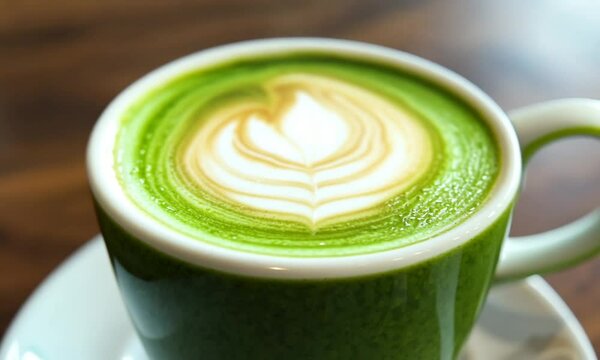 Exquisite Matcha Green Tea Latte